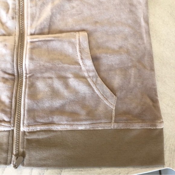 BCBG MAXAZRIA, Stone Detail Cross Zip up Track Suit Size Large - Picture 10 of 16